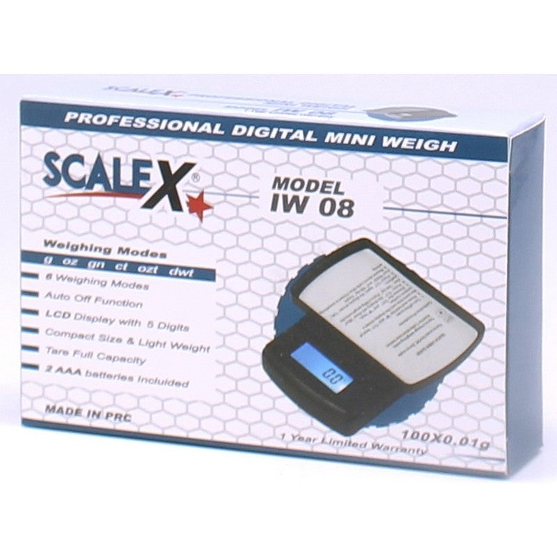 IW08 SCALE 100X0.01G