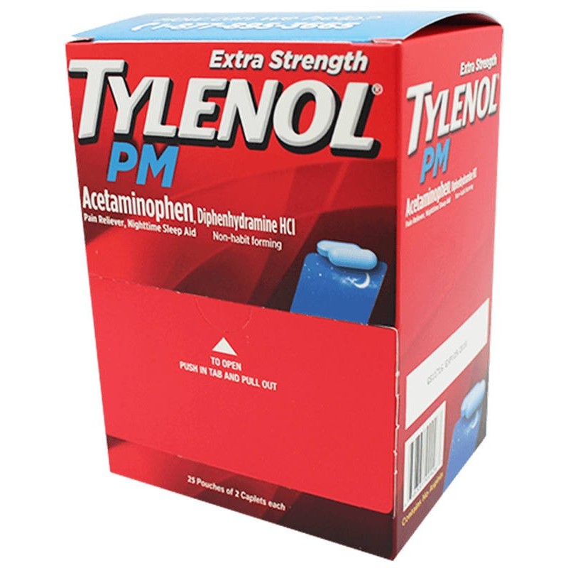 D TYLENOL PM 25/2CT