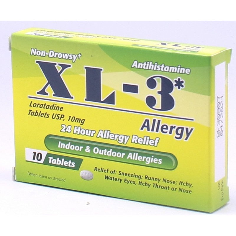 XL-3 ALLRGY RELIEF GOLD 6/10CT