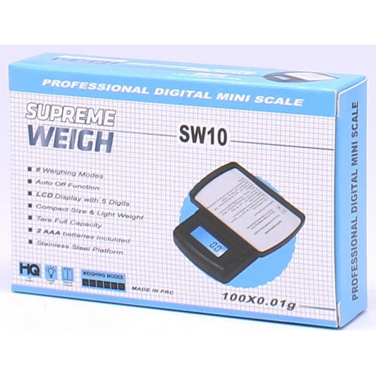 SW10 SCALE 100X0.01G