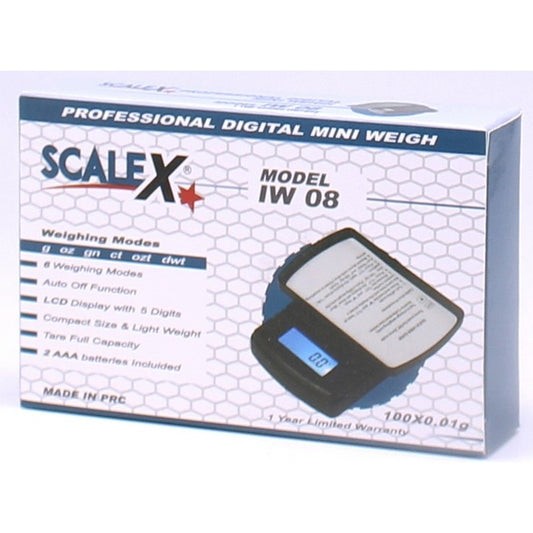 IW08 SCALE 100X0.01G