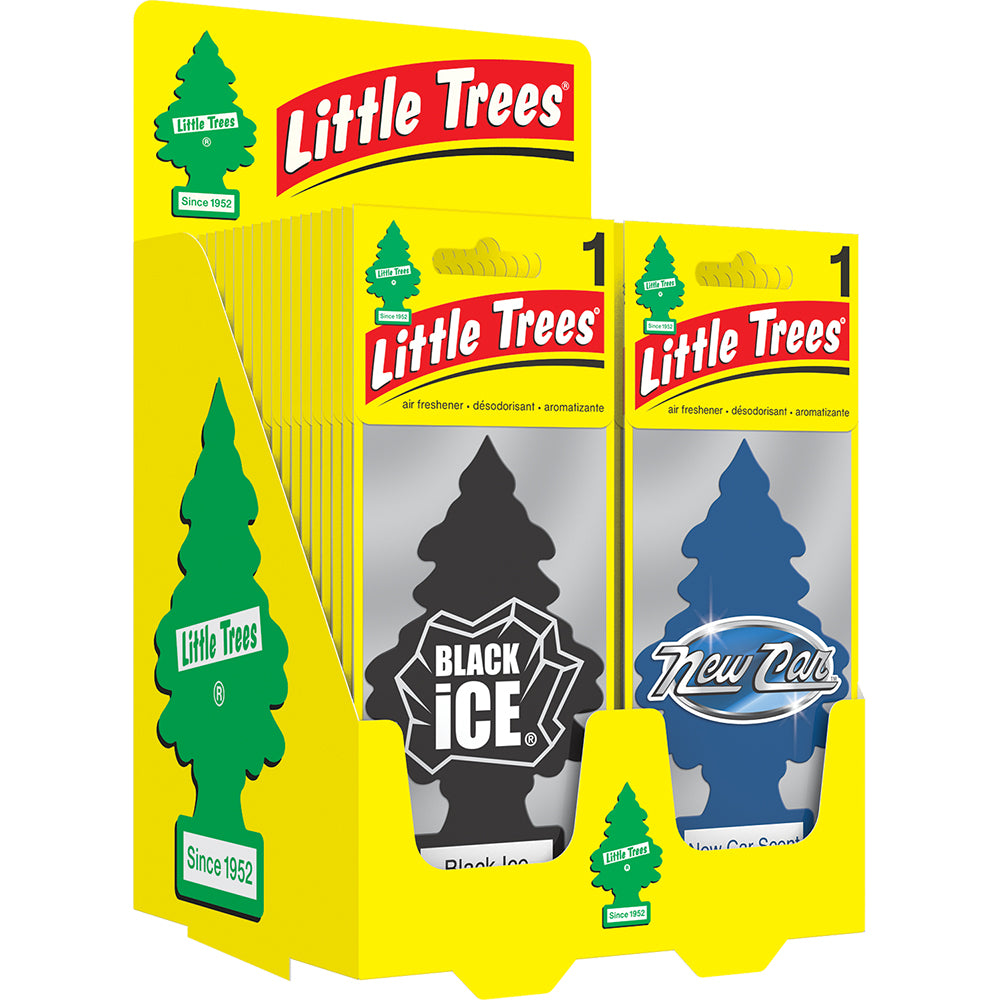 TREE 48/1PK SHELF TRAY 24-BLACK ICE 24-NEW CAR