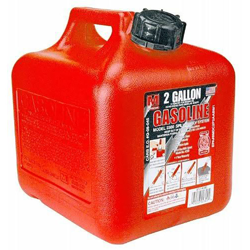 GAS CAN 2 GALLON 6CT