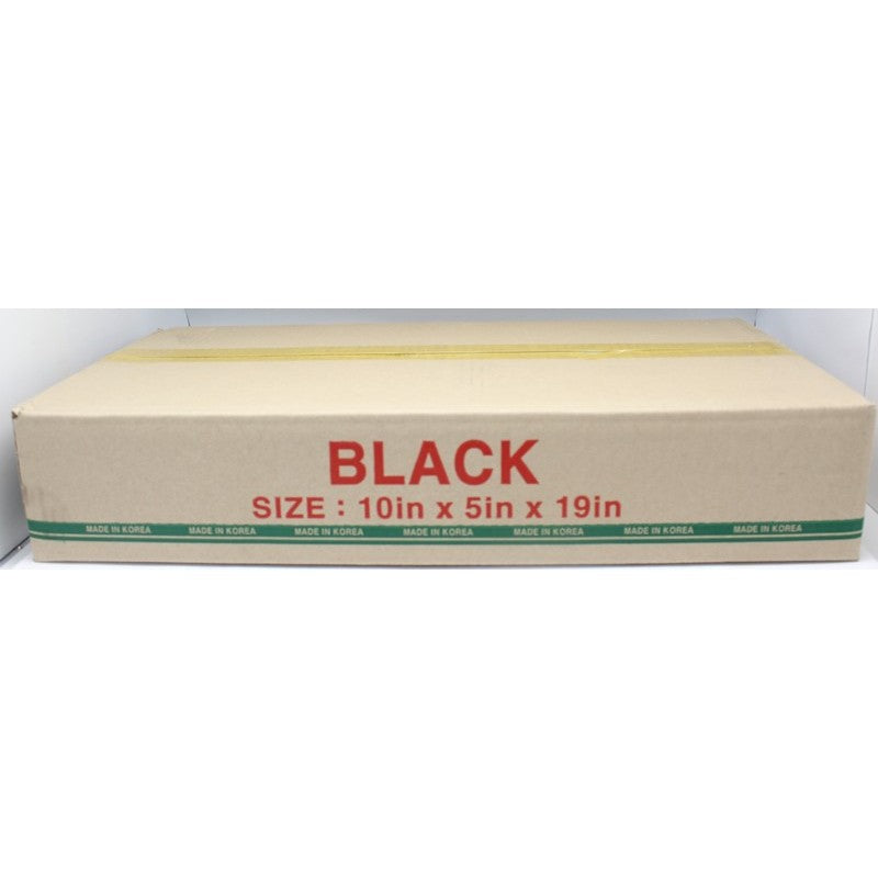 REUSABLE 10X5X19  BLACK KOREA 300PCS