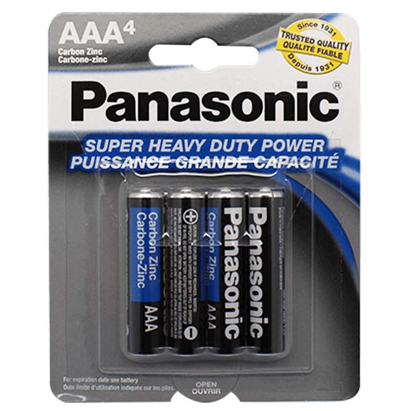 PANASONIC AAA 4PK 12CT
