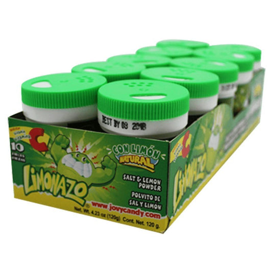 LIMON 7 SALERO 10CT TRAY SALT & LEMON POWDER