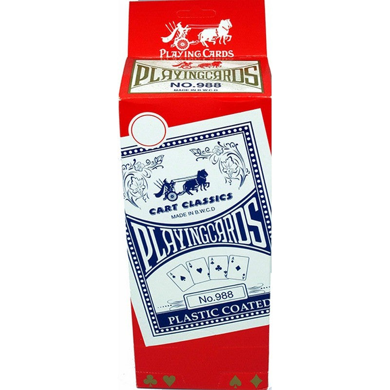 PLAYING CARDS NO 988 PLASTIC