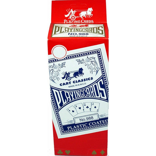 PLAYING CARDS NO 988 PLASTIC
