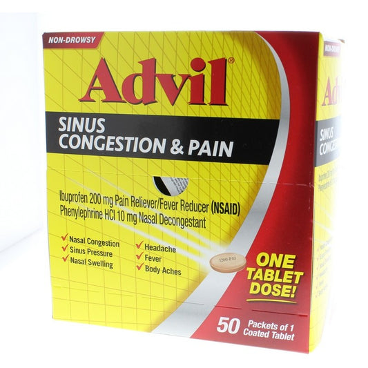 D ADVIL SINUS CON 25/1CT