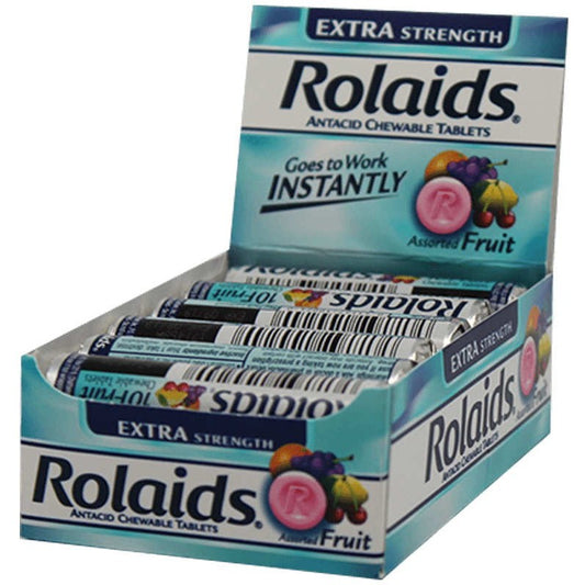 ROLAIDS  EXTRA  FRUIT 12/10CT