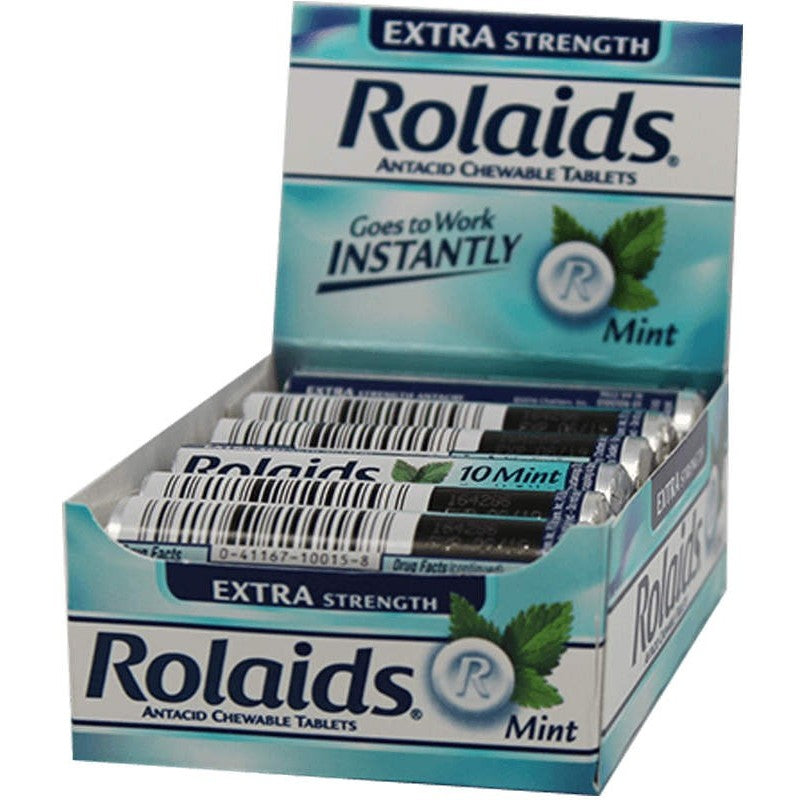 ROLAIDS EXTRA  MINT 12/10CT