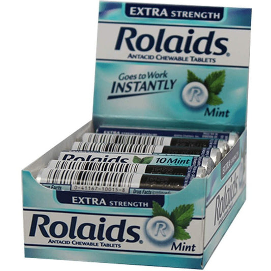 ROLAIDS EXTRA  MINT 12/10CT