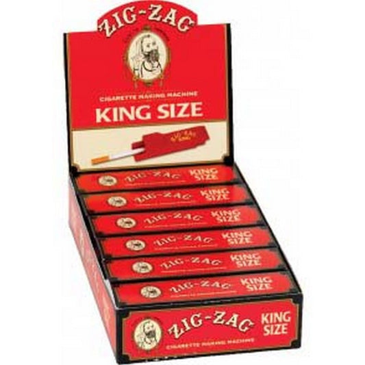 ZIG ZAG INJECTOR 6/84MM KING SIZE RED