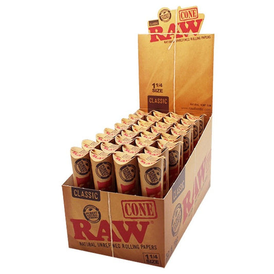 RAW CONE 1 1/4 32/6PK