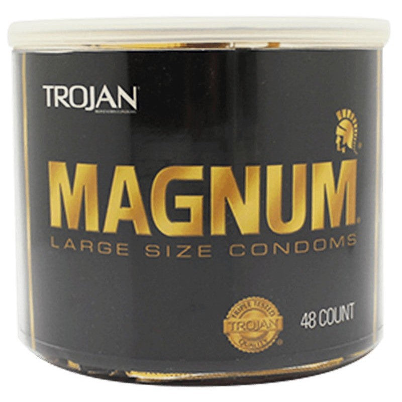 TROJAN MAGNUM  BLACK JAR 48/1CT